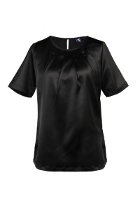 Ladies' Round Neck Blouse Black