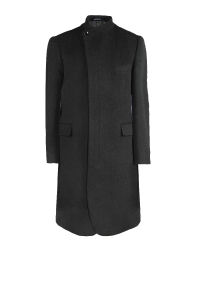 Men's Winter Overcoat Black