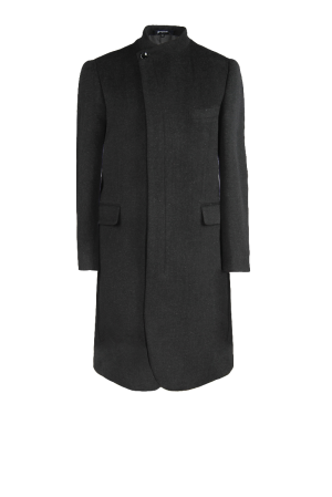 Men's Winter Overcoat Black