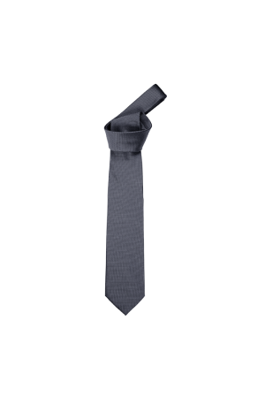 Mini Check Tie (Dark Grey)