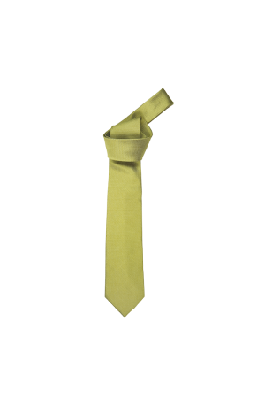 Mini Check Tie (Lime)