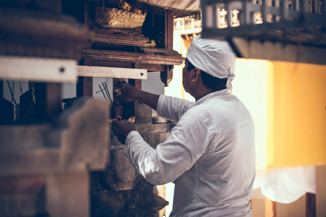 chef in workwear